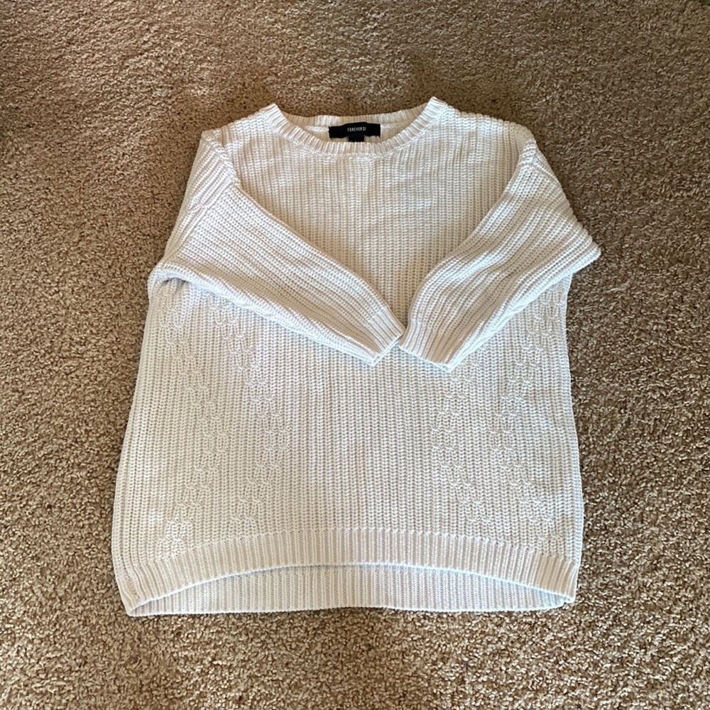 Off white sweater
